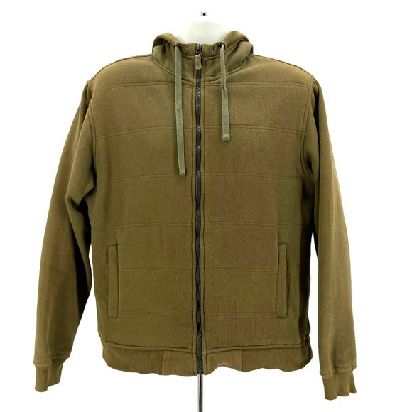 Sims Other - Sims Snowboarding Lined Green Zipper Hoodie Sweatshirt Mens Large